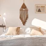 Boho Macrame Triangle Dream Catcher Wall Decor