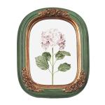 Vintage Mini Picture Frame with Floral Design