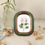 Vintage Mini Picture Frame with Floral Design
