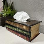 Retro Wooden Tissue Box Cover for Home Decor