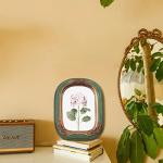 Vintage Mini Picture Frame with Floral Design