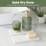 Diatomite Drying Mat Set for Kitchen and Bath