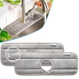 Kitchen Sink Mat Set - Absorbent & Washable