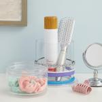 Clear Stackable Hair Accessory Organizer Set