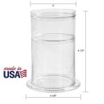 Clear Stackable Hair Accessory Organizer Set