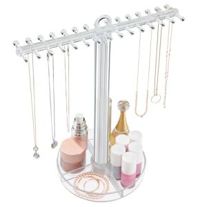 STORi 30 Peg Necklace Holder and Organizer Tray