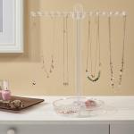 STORi 30 Peg Necklace Holder and Organizer Tray