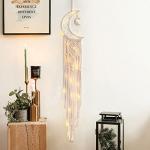 Dremisland Macrame Moon Dream Catcher Wall Art