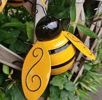4PCS 3D Metal Bumble Bee Wall Decor