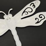 4 Pack Metal Dragonfly Wall Decor for Outdoors