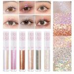 6Pcs Liquid Glitter Eyeshadow & Liner Set