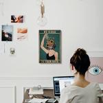 Vintage Be Kind to Your Mind Tin Sign