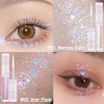 6Pcs Liquid Glitter Eyeshadow & Liner Set