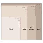 Antique Rose Cotton Quilted Throw Blanket, 50x60