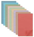 9 Vintage 4x6 Lined Sticky Notes - 9 Pack