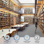 Vintage Bankers Desk Lamp with Amber Glass Shade