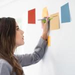 9 Vintage 4x6 Lined Sticky Notes - 9 Pack