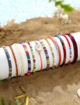 24 Waterproof Adjustable Boho Bracelets for Women