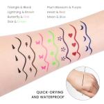 7-Piece Colored Liquid Eyeliner Stamp Set