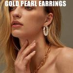 Gold Earring Set: 36 Pairs for Women