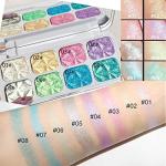 8-Color Shimmer Highlighter and Eyeshadow Palette
