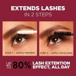 L'Oreal Double Extend Mascara - Black, 0.33 Oz