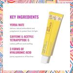 Yerba Mate Eye Gel with Caffeine and Hyaluronic Acid
