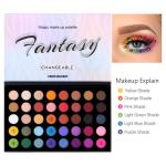 Vibrant Eye Makeup Palette with Natural Shades