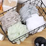Pack of 4 Mesh Bath Sponge Scrunchies