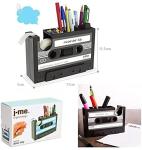 Cassette Tape Pen Holder and Desk Organizer
