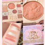 10 Color Embossed Eyeshadow Palette with Blush & Highlighter