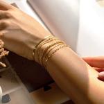 Trendy Gold Bracelet Set for Women
