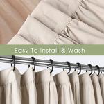 Vintage Camel Ruffle Shower Curtain for Your Bath