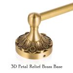 Antique Brass Toilet Paper Holder - Vintage Style