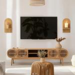 Boho Wall Decor Set - Minimalist Candle Holders