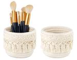 Mkono Macrame Makeup Brush Holder Set of 2