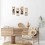 Boho Art Prints Set of 4 for Home Decor