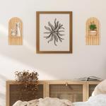 Boho Wall Decor Set - Minimalist Candle Holders