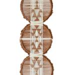 Brown and White Macrame Wall Hanging Decor