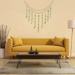 Large Eucalyptus Wall Decor with Wooden Beads