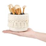 Mkono Macrame Makeup Brush Holder Set of 2