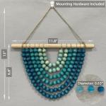 Boho Wooden Bead Wall Hanging Tapestry