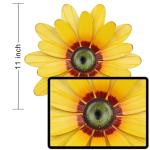 YEAHOME 11'' Metal Sunflower Wall Decor