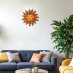 Metal Sunflower Wall Art for Home and Garden