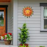 Metal Sunflower Wall Art for Home and Garden