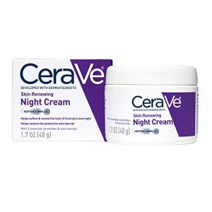 CeraVe Night Cream with Niacinamide and Peptides