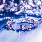 Colorful Crystal Bracelets for Women Gifts