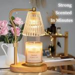Candle Warmer Lamp with Timer & Adjustable Height