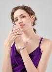 Purple Amethyst Jewelry Set for Women