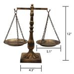 Vintage Metal Libra Jewelry & Cosmetic Tray